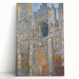 Impressionist Wall Art: Claude Monet's Rouen Cathedral in Sunlight Print