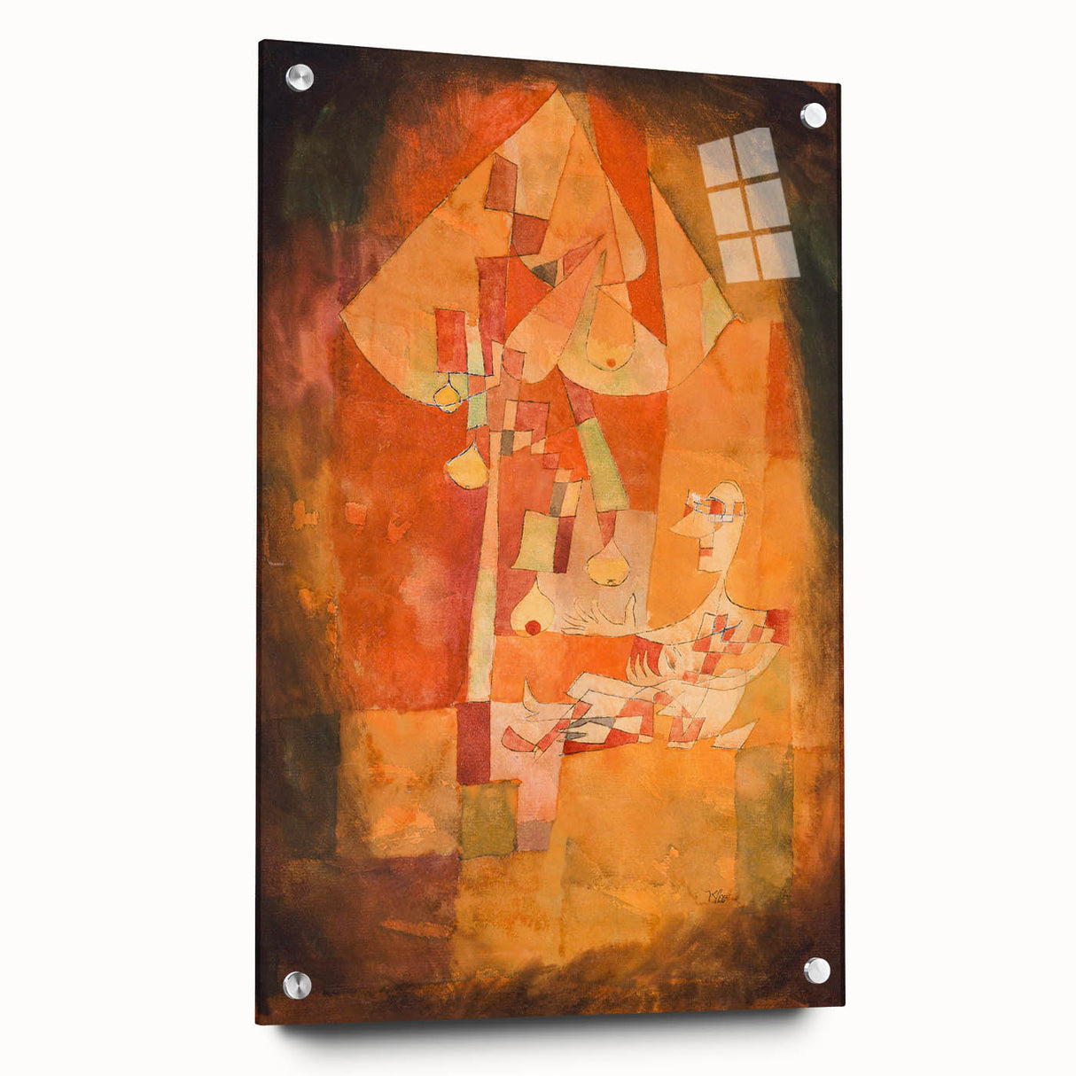 Modern Wall Art: Paul Klee’s Abstract The Man Under the Pear Tree