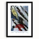 Retro Wall Art - Texas Chainsaw Massacre Part 2 Poster - 80s Horror Art