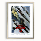 Retro Wall Art - Texas Chainsaw Massacre Part 2 Poster - 80s Horror Art