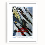 Retro Wall Art - Texas Chainsaw Massacre Part 2 Poster - 80s Horror Art