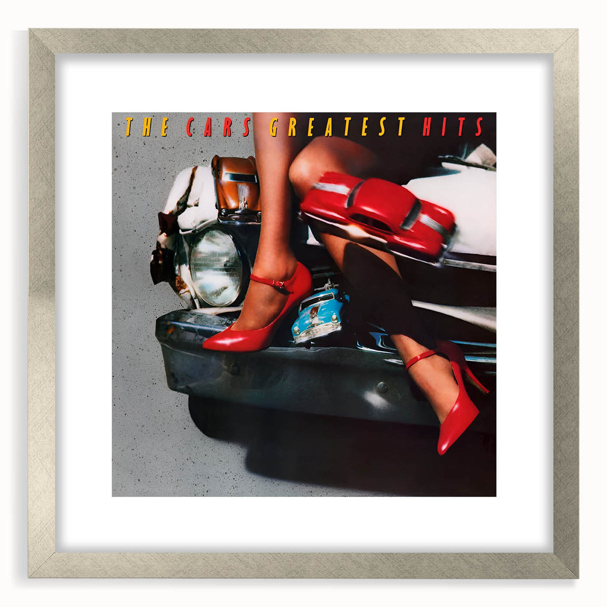 Retro The Cars Greatest Hits Poster - Vintage Prints for Wall Art