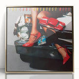 Retro The Cars Greatest Hits Poster - Vintage Prints for Wall Art