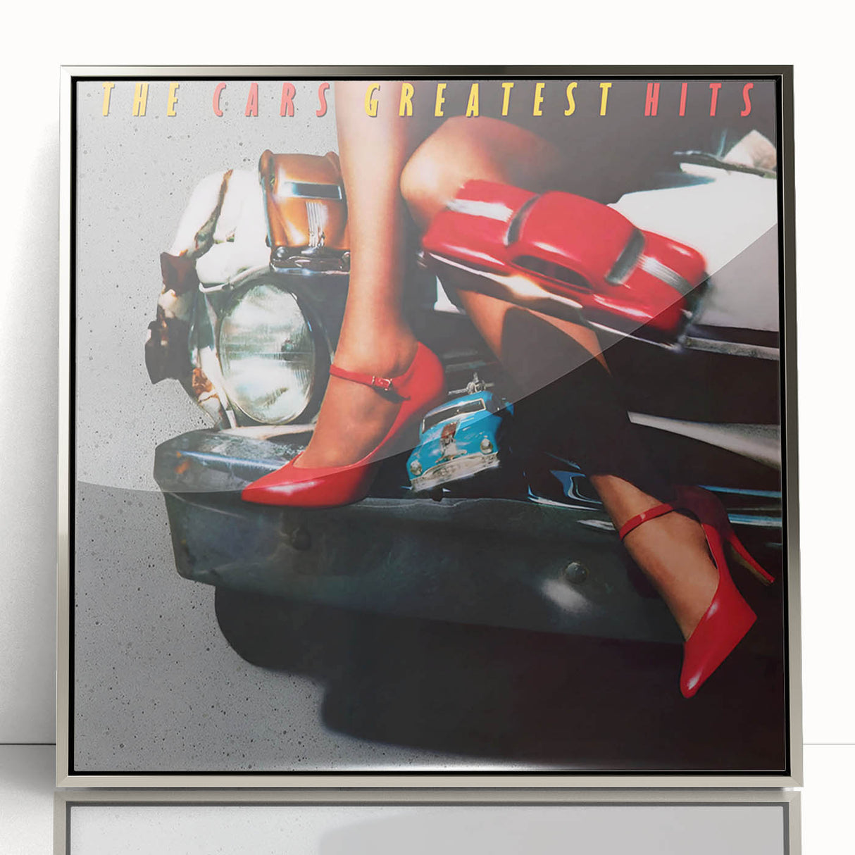 Retro The Cars Greatest Hits Poster - Vintage Prints for Wall Art