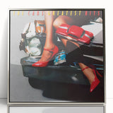 Retro The Cars Greatest Hits Poster - Vintage Prints for Wall Art