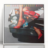 Retro The Cars Greatest Hits Poster - Vintage Prints for Wall Art