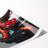 Retro The Cars Greatest Hits Poster - Vintage Prints for Wall Art