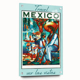 Retro Mexico Travel Poster – Vintage Prints & Nostalgic Wall Art