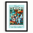 Retro Mexico Travel Poster – Vintage Prints & Nostalgic Wall Art