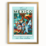 Retro Mexico Travel Poster – Vintage Prints & Nostalgic Wall Art