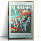 Retro Mexico Travel Poster – Vintage Prints & Nostalgic Wall Art