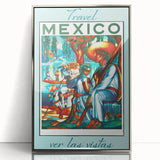 Retro Mexico Travel Poster – Vintage Prints & Nostalgic Wall Art