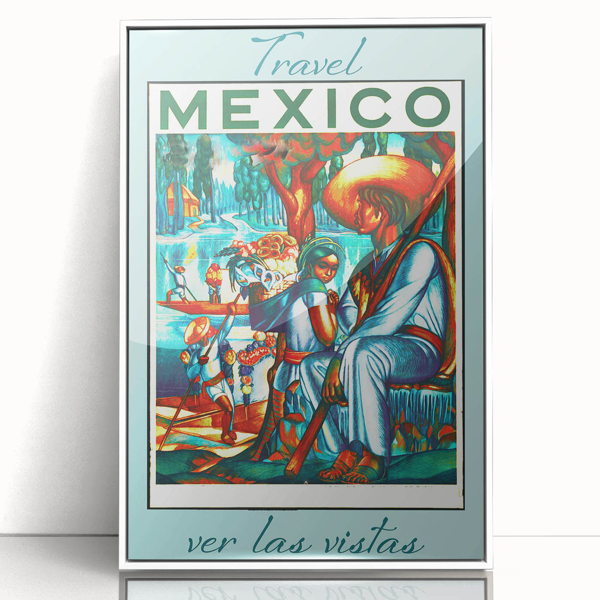 Retro Mexico Travel Poster – Vintage Prints & Nostalgic Wall Art
