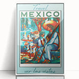 Retro Mexico Travel Poster – Vintage Prints & Nostalgic Wall Art