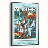 Retro Mexico Travel Poster – Vintage Prints & Nostalgic Wall Art