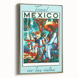 Retro Mexico Travel Poster – Vintage Prints & Nostalgic Wall Art
