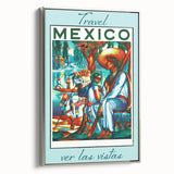 Retro Mexico Travel Poster – Vintage Prints & Nostalgic Wall Art