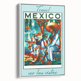 Retro Mexico Travel Poster – Vintage Prints & Nostalgic Wall Art