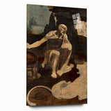 Saint Jerome in the Wilderness by Leonardo da Vinci - Renaissance Print
