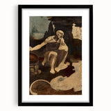Saint Jerome in the Wilderness by Leonardo da Vinci - Renaissance Print
