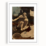 Saint Jerome in the Wilderness by Leonardo da Vinci - Renaissance Print