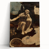 Saint Jerome in the Wilderness by Leonardo da Vinci - Renaissance Print