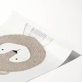 Minimalist Lion Nursery Wall Art - Baby Room Decor