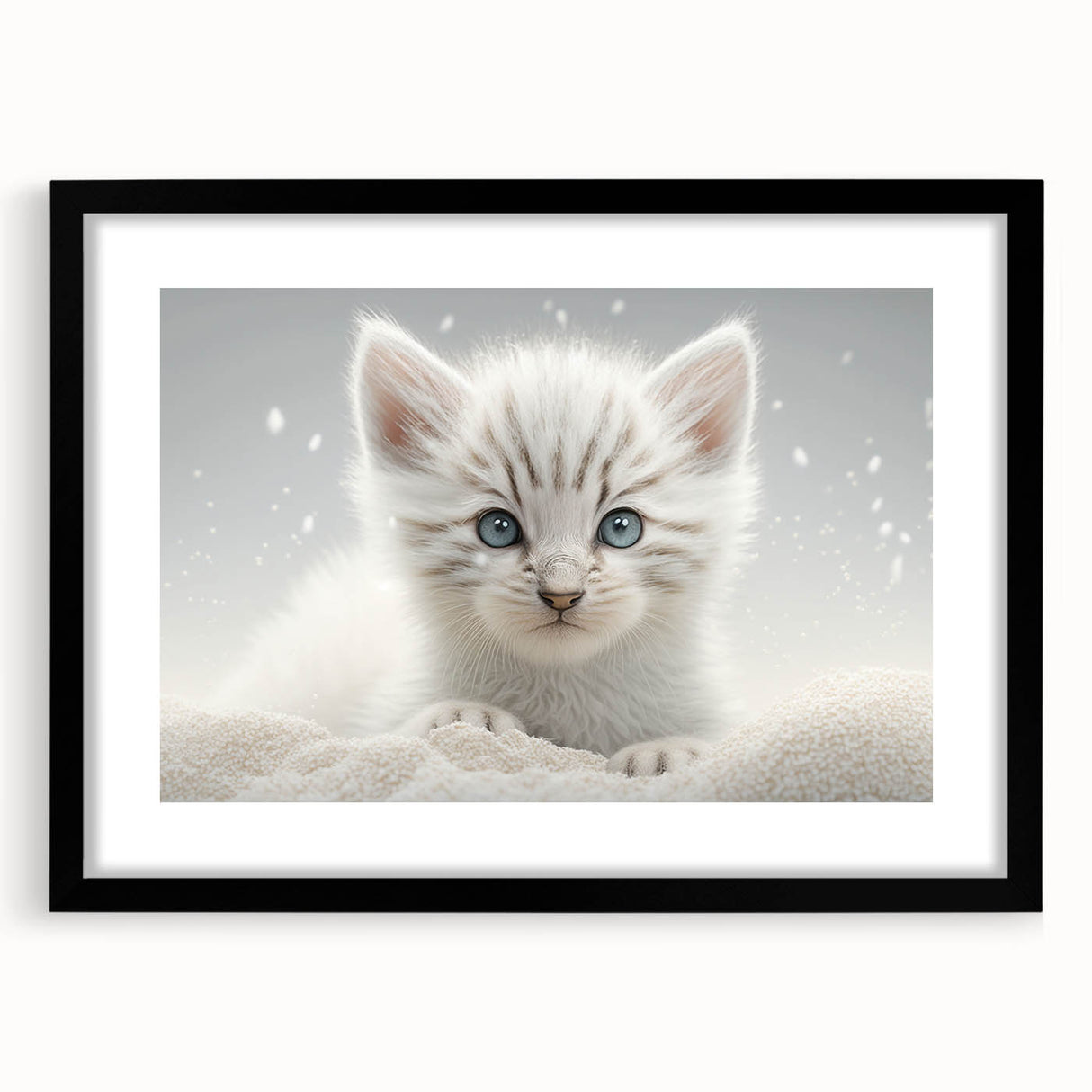 Adorable Kitten Wall Art - Perfect for Kids Room Decor