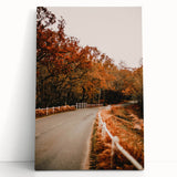 Large black and white canvas of a tree in autumn, ideal for kitchen wall art or bedroom ambiance.