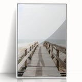 Art deco poster featuring a modern art wall decor with pastel shades on white framed acrylic, ideal for nursery wall art.