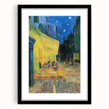 Extra large abstract art print with vibrant, colorful textures on a framed canvas, ideal for living room decor.