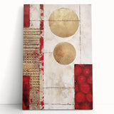 Abstract strokes wall art on stretched canvas, showcasing vibrant colors and dynamic patterns, perfect for modern home decor. Ideal for creating a stylish ambiance.