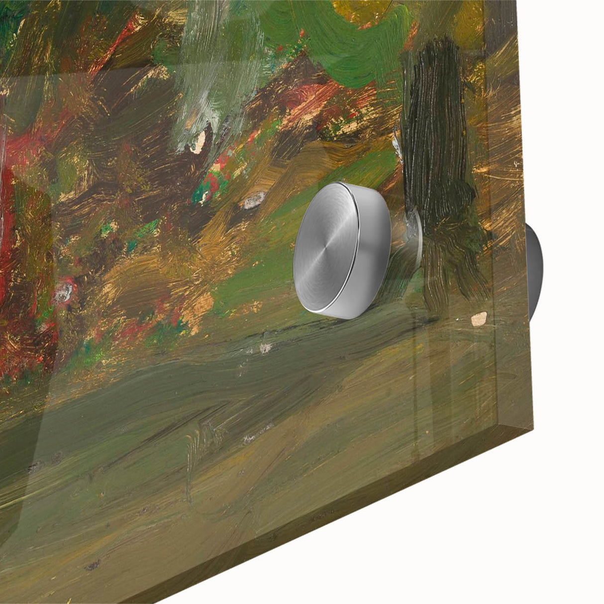 Modern Wall Art: Vibrant Garden Scene with Sun by Tadeusz Makowski
