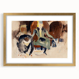 Modern Wall Art: Emotional Scene by Charles Demuth