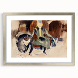 Modern Wall Art: Emotional Scene by Charles Demuth