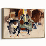 Modern Wall Art: Emotional Scene by Charles Demuth