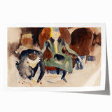 Modern Wall Art: Emotional Scene by Charles Demuth