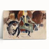 Modern Wall Art: Emotional Scene by Charles Demuth