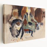 Modern Wall Art: Emotional Scene by Charles Demuth