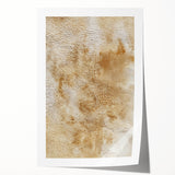 Abstract strokes wall art print showcasing vibrant colors and dynamic shapes, perfect for modern decor. Rolled for easy transport and display.