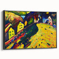 Modern Wall Art: Vibrant Village Scene by Wassily Kandinsky
