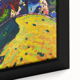 Modern Wall Art: Vibrant Village Scene by Wassily Kandinsky