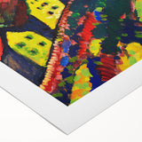 Modern Wall Art: Vibrant Village Scene by Wassily Kandinsky