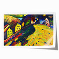 Modern Wall Art: Vibrant Village Scene by Wassily Kandinsky