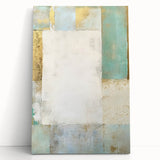 Abstract strokes wall art on stretched canvas featuring vibrant colors and dynamic shapes, ideal for modern home decor or art enthusiasts.