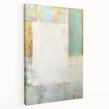Abstract strokes wall art on stretched canvas showcasing vibrant colors of blue, pink, and gold, designed to enhance modern interiors and create a stylish focal point.