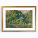 Modern Wall Art: Lush Landscape Scene by Edvard Weie
