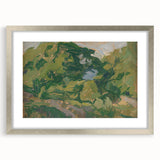 Modern Wall Art: Lush Landscape Scene by Edvard Weie