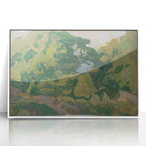 Modern Wall Art: Lush Landscape Scene by Edvard Weie