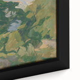 Modern Wall Art: Lush Landscape Scene by Edvard Weie